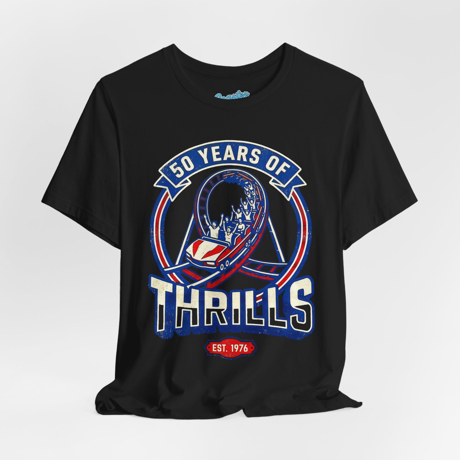 50 Years of Thrills Roller Coaster Tee - Image 12