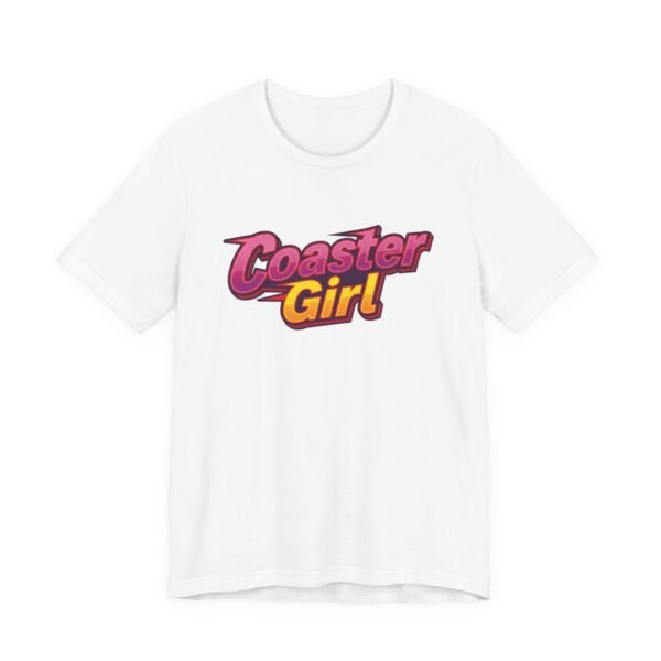Coaster Girl Tee — Retro Amusement Park Roller Coaster Shirt