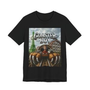 Coaster Boy Beast T‑Shirt — Thrill Seeker Roller Coaster Tee
